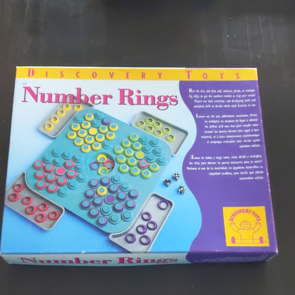 Discovery Toys Number Rings - Colorful Learning Set